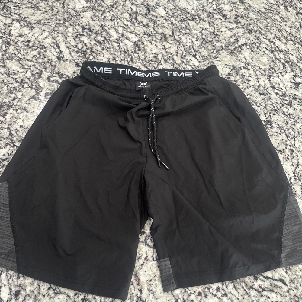 Game Time Joggers Men's Large Black